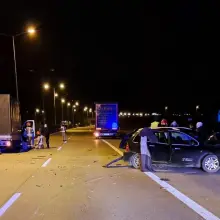 Zobacz zdjęcie: Trzy auta zderzyły się na A4
