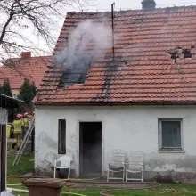 Zobacz zdjęcie: Pożar budynku mieszkalnego w Kruszynie