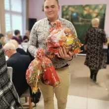 Zobacz zdjęcie: Seniorzy na spotkaniu opłatkowym