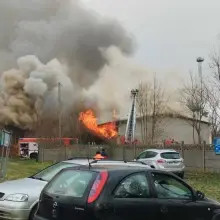 Zobacz zdjęcie: Pożar hali