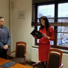 Zobacz zdjęcie: Uroczystość w UG Bolesławiec