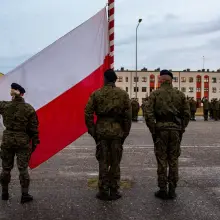 Zobacz zdjęcie: Uroczystość w 10 Brygadzie Kawalerii Pancernej w Świętoszowie