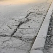 Zobacz zdjęcie: Droga przy Orlej w Bolesławcu