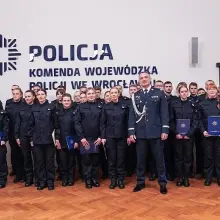 Zobacz zdjęcie: Uroczystość w KWP Wrocław