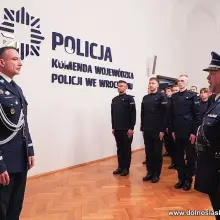 Zobacz zdjęcie: Uroczystość w KWP Wrocław