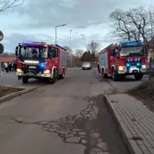 Zobacz zdjęcie: Akcja straży przy budynku Fit Style Zone