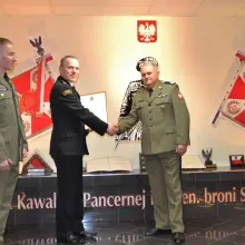 Zobacz zdjęcie: Uroczystość w 10 Brygadzie Kawalerii Pancernej w Świętoszowie