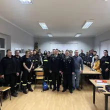View photo: Firefighters from Our County Attend Training at the Bolesławiec Headquarters