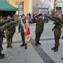 View photo: Ceremony in the market square