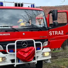 Zobacz zdjęcie: Akcja straży pożarnej w Ołoboku