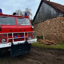 Zobacz zdjęcie: Akcja straży pożarnej w Ołoboku