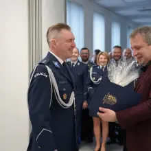 Zobacz zdjęcie: Uroczystość w Komendzie Powiatowej Policji w Bolesławcu