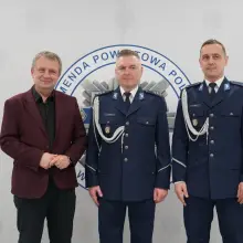 Zobacz zdjęcie: Uroczystość w Komendzie Powiatowej Policji w Bolesławcu