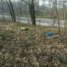 Zobacz zdjęcie: Śmieci nieopodal Śluzowej