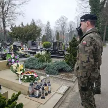 Zobacz zdjęcie: Pancerniacy uczcili pamięć kpr. Huberta Kowalewskiego