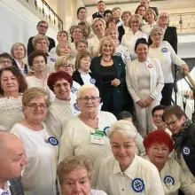 Zobacz zdjęcie: Słuchacze Uniwersytetu Trzeciego Wieku z Bolesławca z wizytą w sejmie
