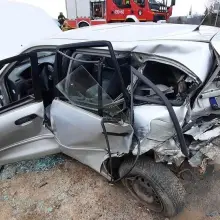 Zobacz zdjęcie: Wypadek na krajowej 30