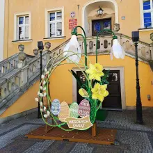 Zobacz zdjęcie: Wielkanocne ozdoby w bolesławieckim rynku