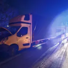 Zobacz zdjęcie: Zderzenie busów na A18