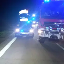 Zobacz zdjęcie: Pożar na A4