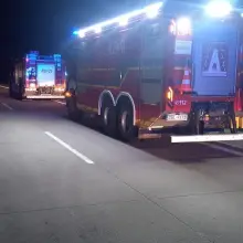 Zobacz zdjęcie: Pożar na A4
