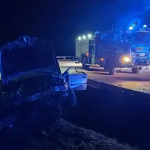 Zobacz zdjęcie: Zdarzenie na rondzie przy A18