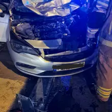 Zobacz zdjęcie: Zderzenie dwóch pojazdów na A4