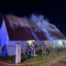 Zobacz zdjęcie: Pożar w miejscowości Giebułtówek
