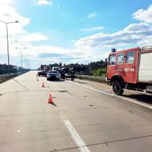 View photo: Collision Between Two Cars on the A4.