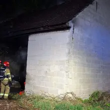 Zobacz zdjęcie: Akcja straży pożarnej w Szczytnicy