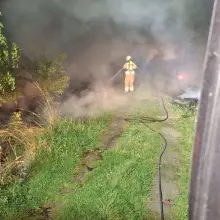 Zobacz zdjęcie: Pożar na strefie