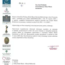 Zobacz zdjęcie: Pierwsza odpowiedź na interpelację