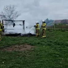 Zobacz zdjęcie: Pożar w Tomaszowie Bolesławieckim