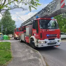 Zobacz zdjęcie: Pożar na Jana Pawła II w Bolesławcu
