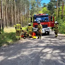 Zobacz zdjęcie: Ćwiczenia strażaków