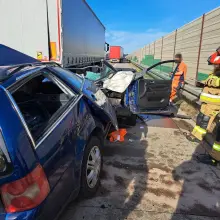 Zobacz zdjęcie: Śmiertelny wypadek na A4
