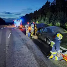 Zobacz zdjęcie: Zdarzenie na A18