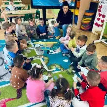 Zobacz zdjęcie: Przedszkolaki z bolesławieckiej „Czwórki” w programie grantowym „Rosnę z matematyką…”
