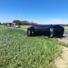 Zobacz zdjęcie: Wypadek na drodze krajowej nr 30