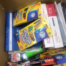 View photo: Donations for the long-term care facility