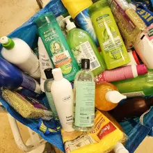 View photo: Donations for the long-term care facility