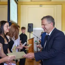 Zobacz zdjęcie: Uroczystość w I Liceum Ogólnokształcącym w Bolesławcu