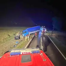 Zobacz zdjęcie: Wypadek między Kruszynem a Tomaszowem Bolesławieckim
