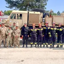 Zobacz zdjęcie: Ćwiczenia bolesławieckich strażaków i żołnierzy US Army
