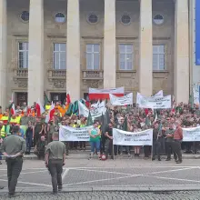 Zobacz zdjęcie: Bolesławieccy leśnicy na ogólnopolskim proteście: walczą o lasy i godność