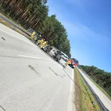 Zobacz zdjęcie: Wypadek na A18
