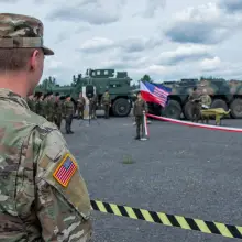 Zobacz zdjęcie: Otwarcie nowego obozowiska US Army w Świętoszowie