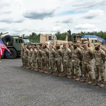 Zobacz zdjęcie: Otwarcie nowego obozowiska US Army w Świętoszowie