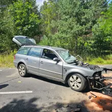 Zobacz zdjęcie: Wypadek koło Świętoszowa