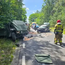 Zobacz zdjęcie: Wypadek koło Świętoszowa